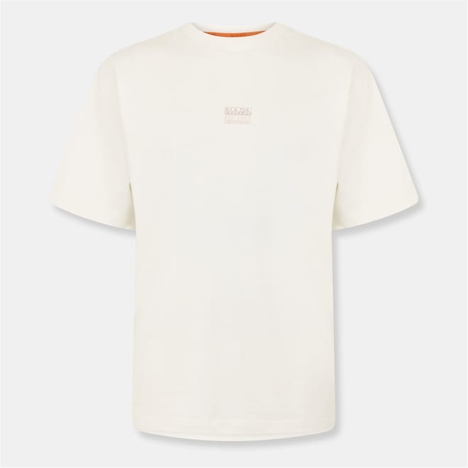 Elevated Regular Fit Lettering Crew Neck Short Sleeve T-Shirt