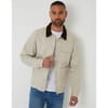 Solid Patterned Parka Jacket
