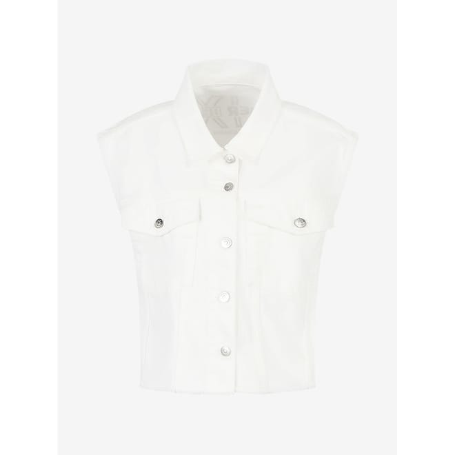 Sleeveless Denim Jacket