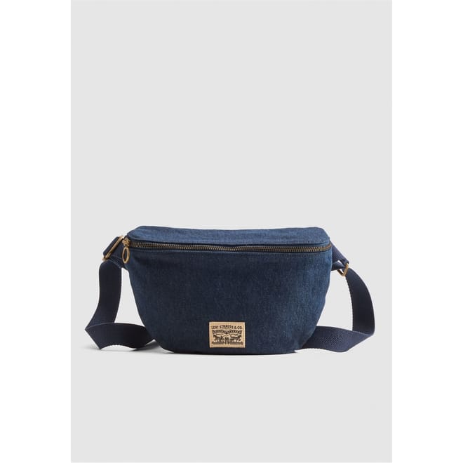 Devon Cross Body Bag with Logo Patch