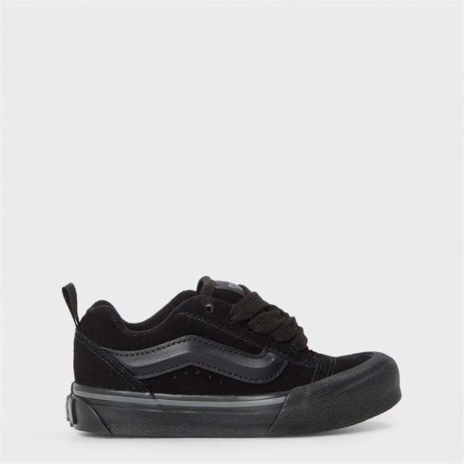 Knu Skool Black Castlerock Canvas Low Top Sneakers
