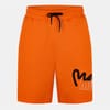 Stencil Lettering Bermuda Shorts