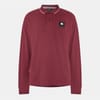 Patch Regular Fit Long Sleeve Polo Shirt