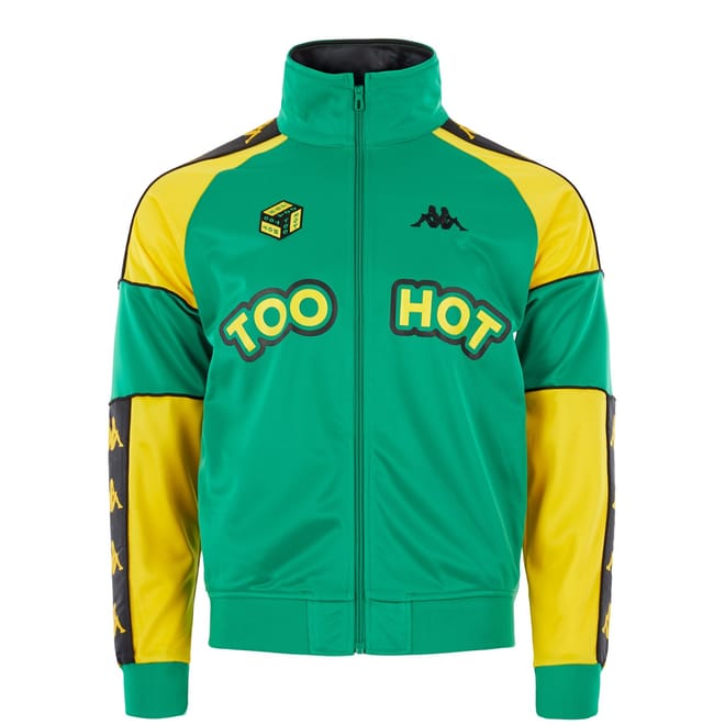 Banda Lettering Zip Neck Track Top