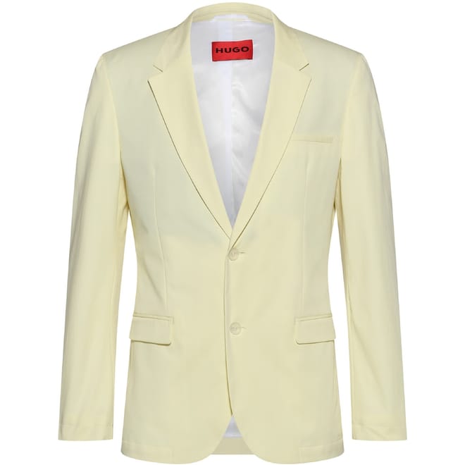 Solid Patterned Full Zipper Notch Collared Blazer