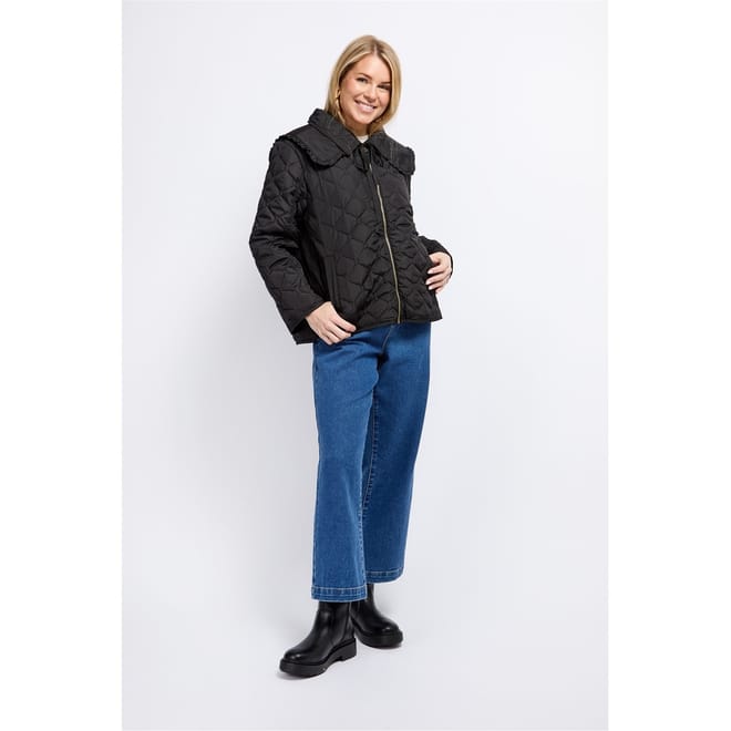Full Zip Quilted Puffer Jacket