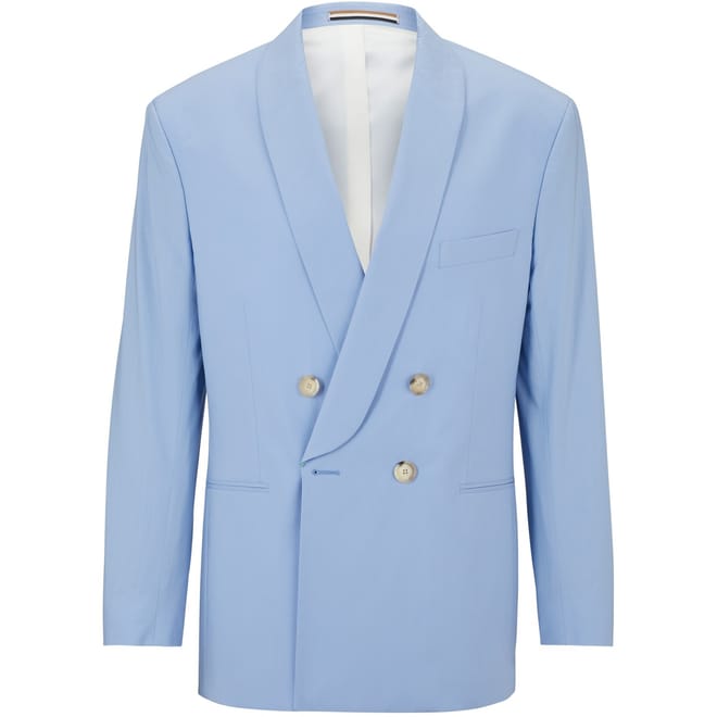 Wilander Double Button Shawl Collared Blazer