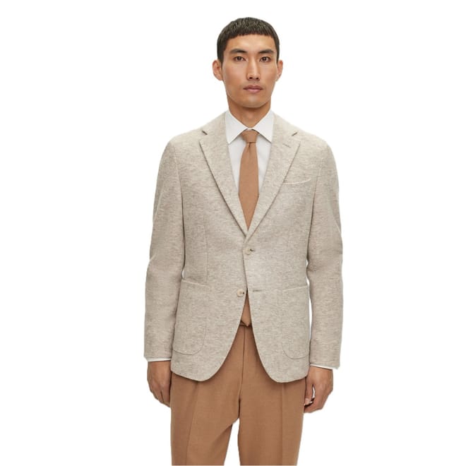 Heston Solid Patterned Blazer
