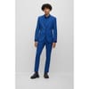 Henry Solid Patterned Notch Collared Suit Jacket