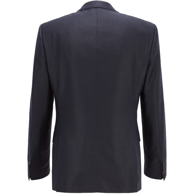 Helward Solid Patterned Suit Jacket