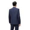 Jeckson Solid Patterned Notch Collared Suit Jacket