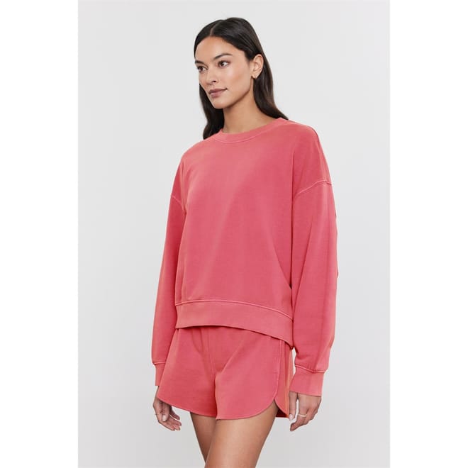 Regular Fit Drop Shoulder Long Sleeve Sweatshirt