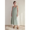 Gauze V-Neck Maxi Shift Dress