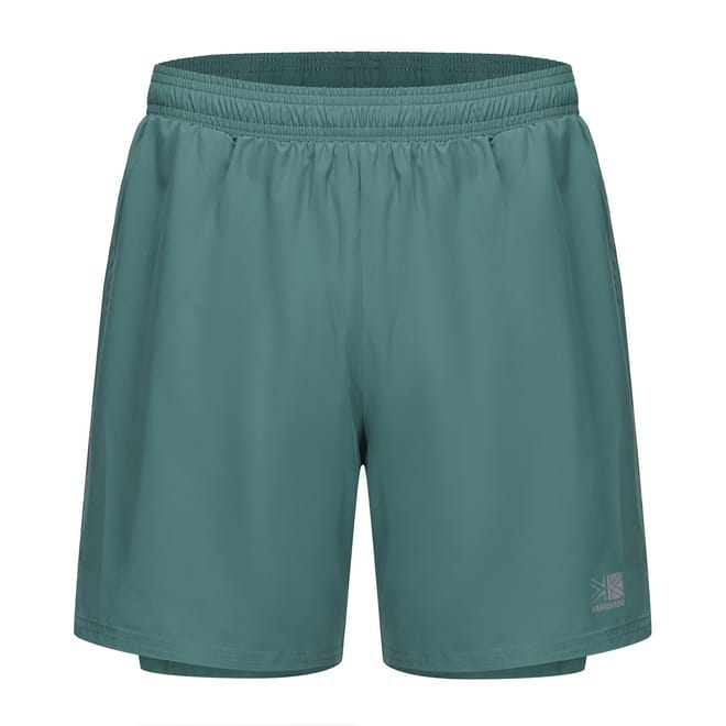 Mens 2 In 1 Running Shorts