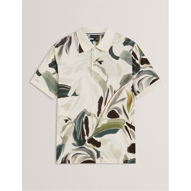 Regular Fit Print Polo Shirt