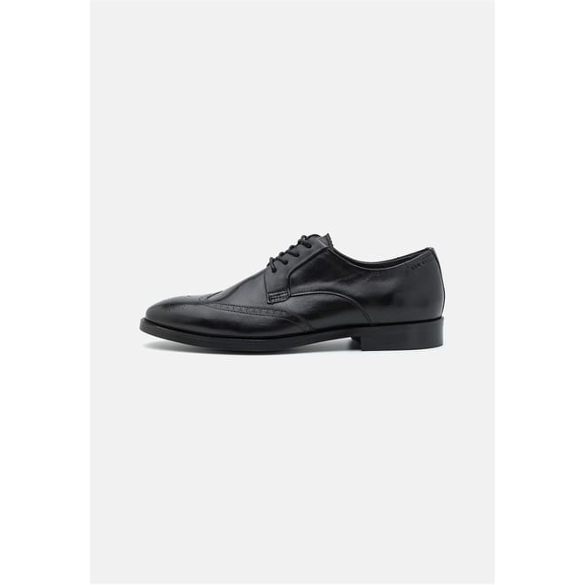 Lace-Up Low Heel Oxfords