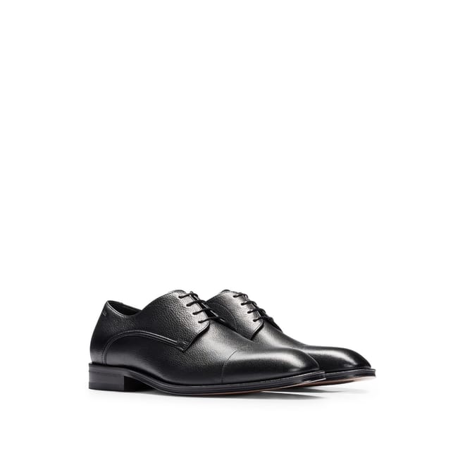 Derrek Derb Textured Lace-Up Oxfords