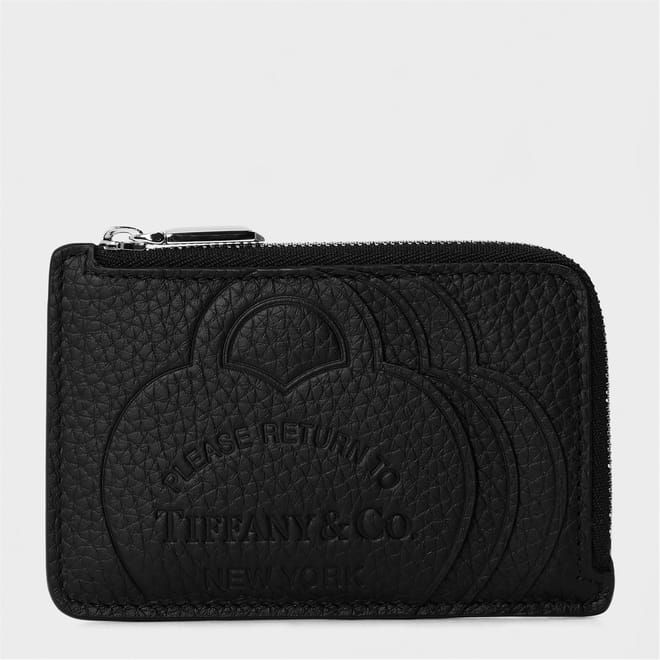 Zip Card Case with Key Ring
