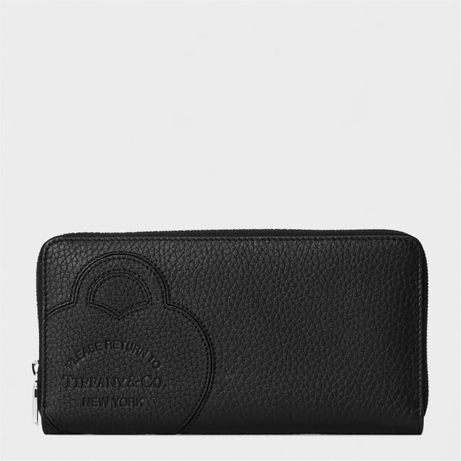 Zip Around Wallet with Logo