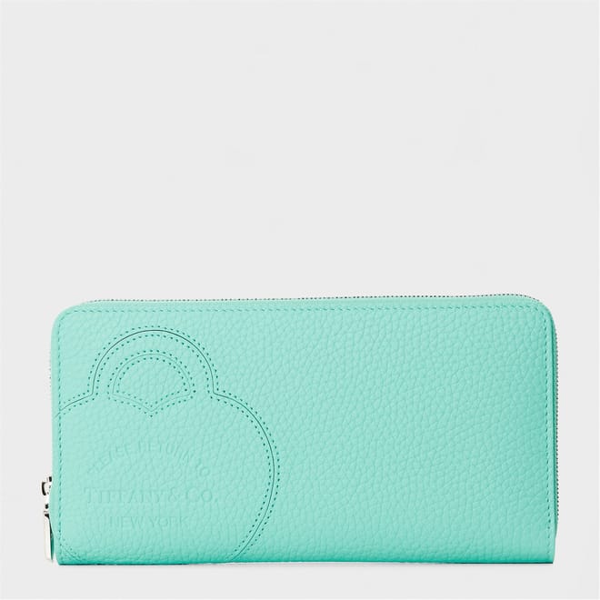 Zip Around Wallet with Logo