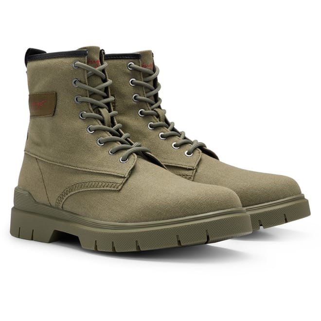 Ryan Combat Boots with Lug Sole
