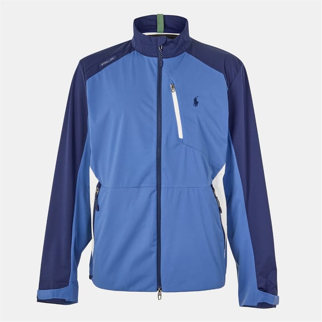 Color Block Windbreaker Jacket