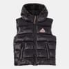 John Hooded Solid Patterned Gilet