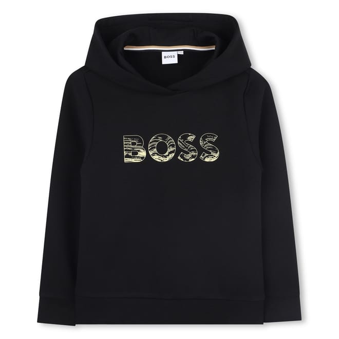 Lettering Hooded Neck Long Sleeve Sweatshirt