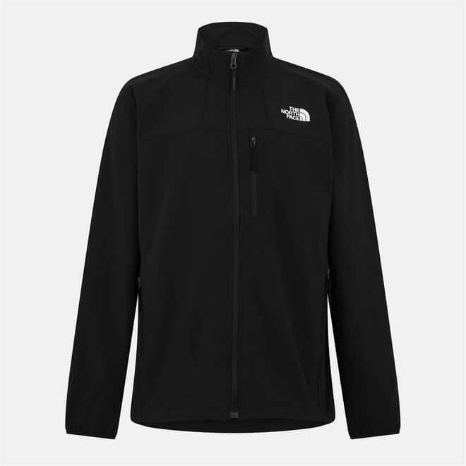 Nimble Solid Patterned Softshell Jacket
