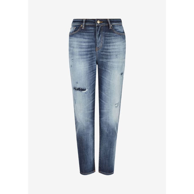 J16 Boyfriend- Fit Jeans