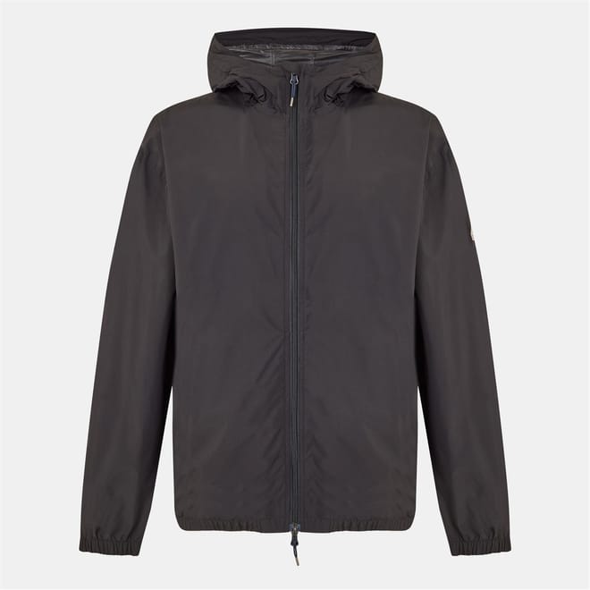 Solid Patterned Hooded Softshell Jacket