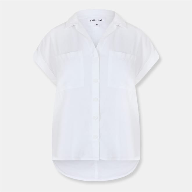 Relaxed Fit Cuff Sleeve Shirt