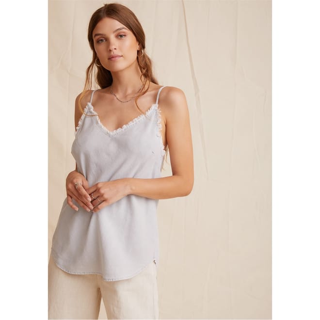 Frayed Fringe Relaxed Fit Camisole