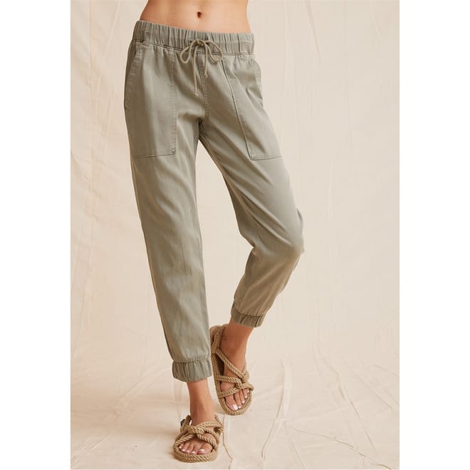 Solid Patterned Pocket Joggers