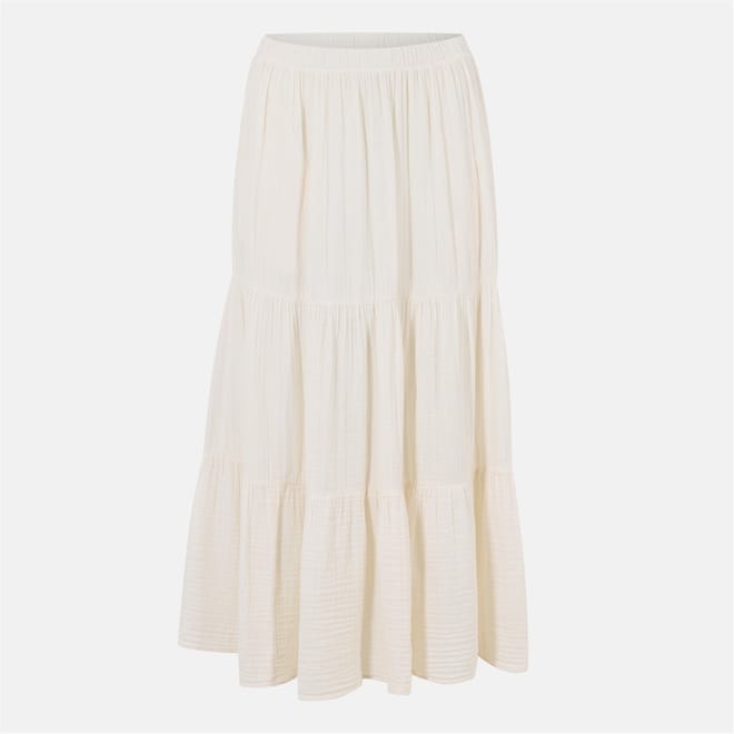 Midi Tiered Skirt