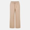 Solid Patterned Wide Leg Trousers