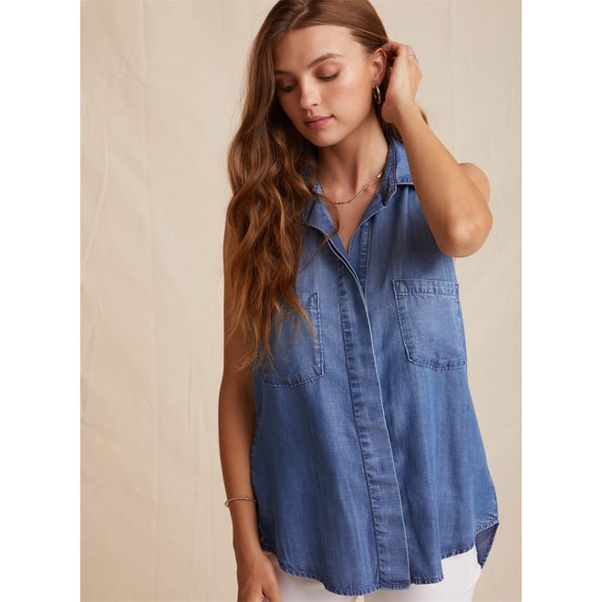 Regular Fit Back Slit Shirt