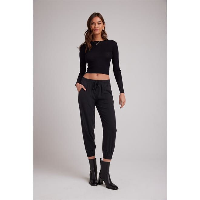 Easy Solid Patterned Joggers