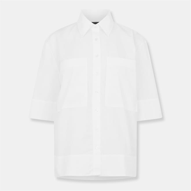 Relaxed Fit Three Quarter Sleeve Shirt