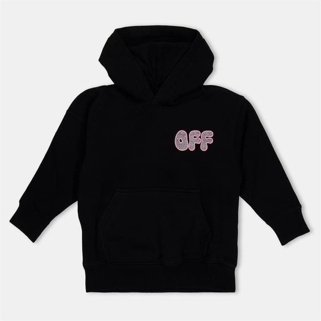 Chunky Lettering Hooded Sweatshirt
