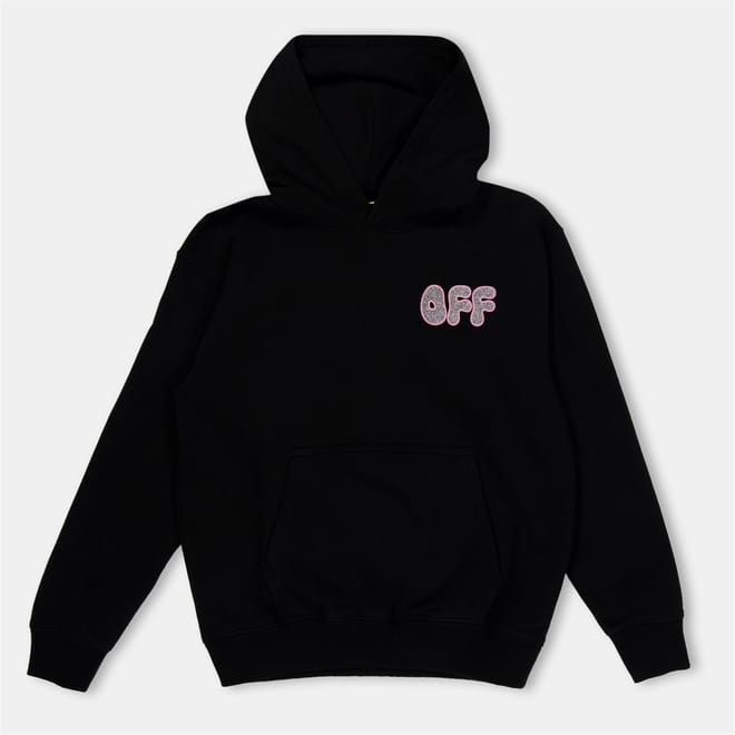 Chunky Lettering Hooded Sweatshirt