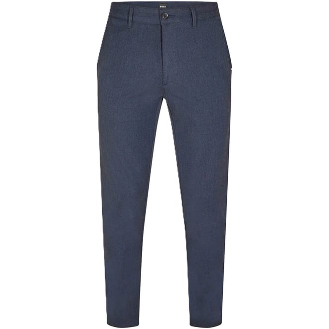 Crigan3 Solid Patterned Slim Trousers
