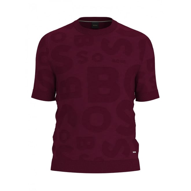 Slim Fit Lettering Crew Neck T-Shirt