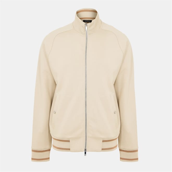 Regular Fit Raglan Sleeve Funnel Neck Sweatshirt