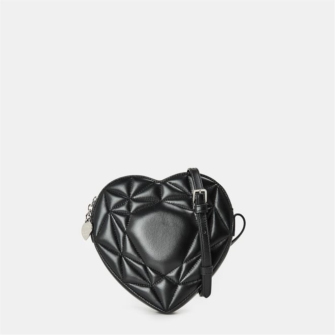 Pad Heart Cross Body with Chain