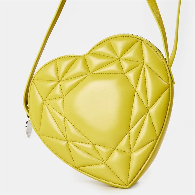 Pad Heart Cross Body Mini Bag