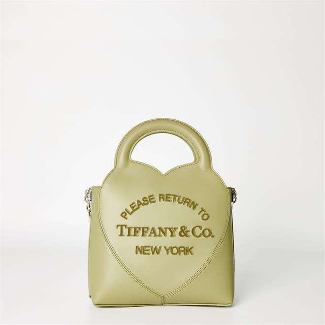 Chain Embroidered Logo Tote