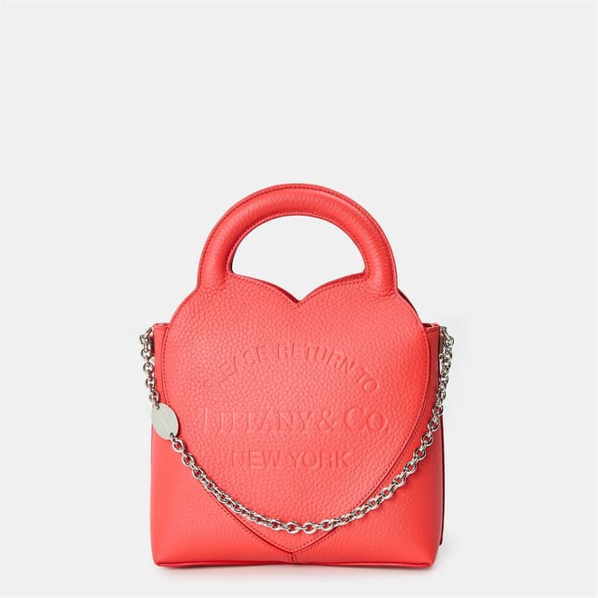 Hibiscus Tote Bag with Chain