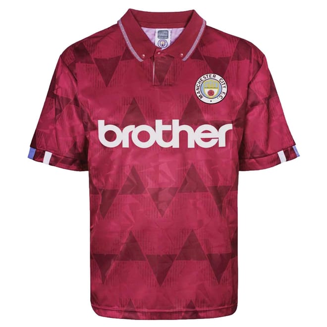 Mens Manchester City Retro Away Shirt 89