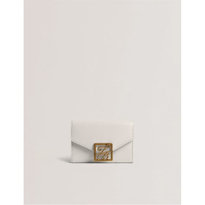 Rectangle Shape Mini Bag with Gold Tone Hardware